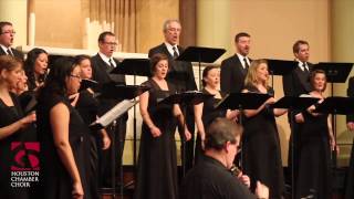 Houston Chamber Choir  Verde Mar de Navegar [upl. by Aydidey]