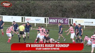 ITV BORDERS RUGBY ROUNDUP  EDINBURGH v THE SOUTH  25324 [upl. by Barbara]