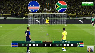 Cape Verde 🆚 South Africa  Penalty Shootout 2024  African Cup of Nations 2023  eFootball PES [upl. by Norel]