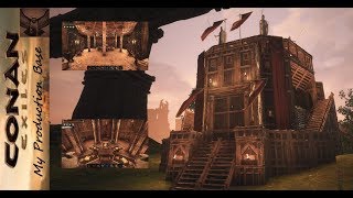 Conan Exiles My Production Base [upl. by Delbert910]