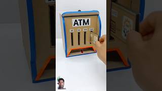 How to make cardboard ATM machine [upl. by Eiramave]