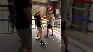 esquivas en boxeo boxingboxeorecreativoviralentreno [upl. by Remas]