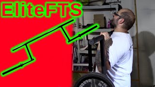 Overhead Press with the EliteFTS Cambered Bar [upl. by Kcired]