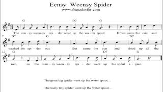 Eensy Weensy Spider [upl. by Lars]