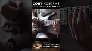 Testing Cort KX507 MS multiscale 7 string guitar with Fishman Fluence Modern pickups [upl. by Ecinerev255]