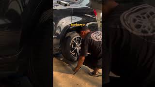 Modifikasi Toyota Reborn Modif Velg Hsr wheel Eximius Ring 17 shorts shortvideo hsrwheel [upl. by Schoof]