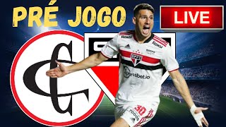 PRÉ JOGO CAMPINENSE X SÃO PAULO AO VIVO [upl. by Elia729]