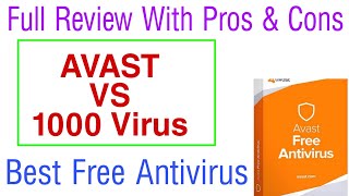 Avast Free Antivirus Full Review With Pros amp Cons HINDI [upl. by Yatnoed]