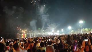 Countdown Party Pattaya 20232024 Fireworks [upl. by Anwahs]