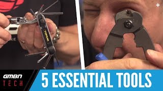 5 Essential Tools You Need To Work On Your Mountain Bike [upl. by Holloway]