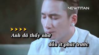 Lời Từ Trái Tim Anh KARAOKE  Phan Mạnh Quỳnh [upl. by Suryc]