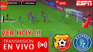 HEREDIANO VS MOTAGUA EN VIVO Partido Hoy Donde Ver Motagua vs Herediano Cuartos de Final Vuelta [upl. by Jollenta]