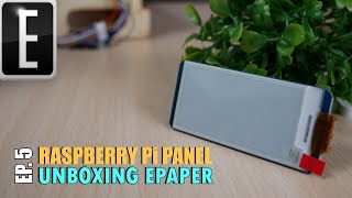 Raspberry Pi WAVESHARE EINK Panel  Unboxing ePaper EP5 Contest [upl. by Ellehsat25]