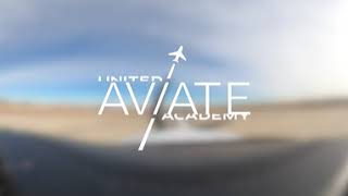 United — Aviate Academy 360° flight deck experience [upl. by Salvatore]