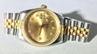 Rolex Datejust Twotone  Is It Worth Your Time Ref 16233 [upl. by Leinahtan617]