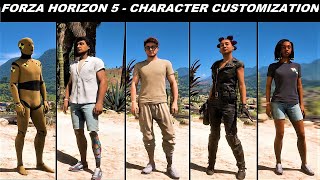 Forza Horizon 5  Character Customization [upl. by Garett558]