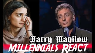 Barry Manilow  Mandy  Millennials EMOTIONAL Reaction [upl. by Lenee]