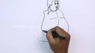 How to Draw Fat Albert [upl. by Htebharas]