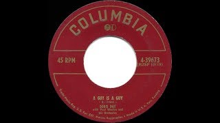 1952 HITS ARCHIVE A Guy Is A Guy  Doris Day a 1 record [upl. by Avilys]