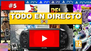 🔴 JUGAMOS titulos mas CONOCIDOS de la PS VITA EN DIRECTO PT 5 [upl. by Shargel]