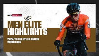 Men Elite Highlights  RD 11 Gavere BEL  202223 UCI CX World Cup [upl. by Daisie533]