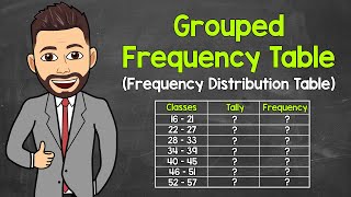 How to Make a Grouped Frequency Distribution Table Grouped Frequency Table  Math with Mr J [upl. by Yssirhc]