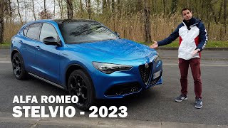 Nouveau Alfa Roméo STELVIO 2023  Beaucoup de changement [upl. by Jakob]