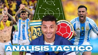 ARGENTINA  COLOMBIA 12 ANÁLISIS TÁCTICO  Eliminatorias 2024 [upl. by Carew]