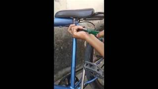 COMO PREGA O BANCO DA BIKE NO QUADRO😱 [upl. by Jasen2]