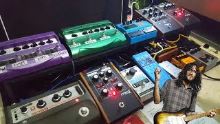 John Frusciante Pedalboard amp Pedals Order Analysis [upl. by Ahtenak17]