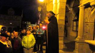 Night Watchman Tour in Rothenburg [upl. by Enimaj]