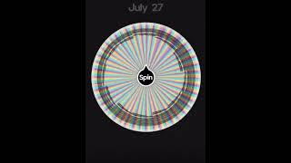 Part 46 wheelspin spinthewheel guessinggame birthdaymonth youtubeshorts shorts fyp [upl. by Kcire]