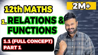 Class 12 Maths NCERT  Chapter 1 Relations amp Functions Ex 11 Introduction Part 1 2025 [upl. by Ecilayram270]