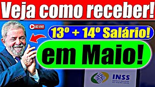 ✅QUE VITÓRIA 13º  14º Salário em MAIO p APOSENTADOS [upl. by Jeffcott]