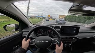 2024 Dacia Sandero Stepway Extreme 10 TCe 90 HP POV Test Drive [upl. by Aerdnaxela]