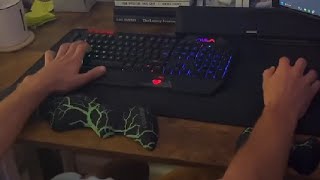 pkoroon Wrist Rest for Keyboard and Mouse Gaming Keyboard Wrist Rest Set Review [upl. by Oflodor]