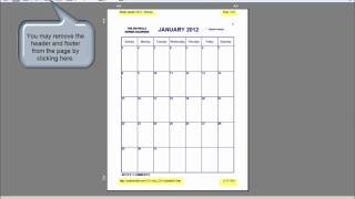 The NoFrills Printable Calendar  How To Print Our Calendars in Portrait and Landscape Mode [upl. by Netloc10]