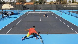 USTA 40 Doubles Sectionals Fall 2022 Match 3 Semifinals Intensity [upl. by Llennoc]