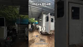 Truck Conversion Hilux DCab campervan [upl. by Atteugram]