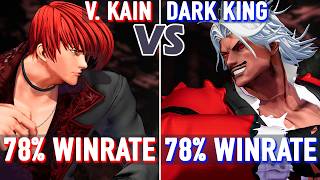 KOF XV ▰ Violent Kain KIoriRyo vs Dark King Duo LonRugalOYashiro [upl. by Aiker]