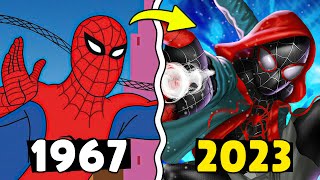 Evolution of SpiderMan Cartoons 19672023 [upl. by Hsekin]