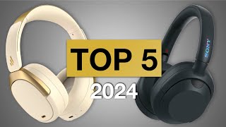 LOS MEJORES AURICULARES DE DIADEMA CON CANCELACIÓN DE RUIDO DE 2024  TOP 5 GAMA MEDIA [upl. by Leanard]