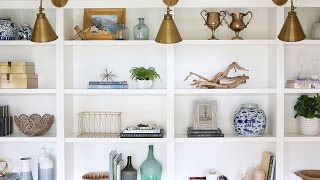 Howto Style Your Bookshelves [upl. by Ainaj]