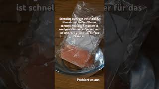 Ein Tipp für tiefgefrorenes Fleischdailyshorts fleisch hack hacks ytshorts tipps kitchenhacks [upl. by Haldan]