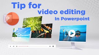 Tip for video editing in PowerPoint Hidden Tips [upl. by Ivz]