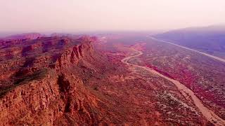 Volando sobre Reserva Los Colorados La Rioja [upl. by Aihsyn]