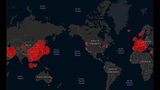 Mapa muestra los casos de coronavirus en el planeta en tiempo real [upl. by Corron892]