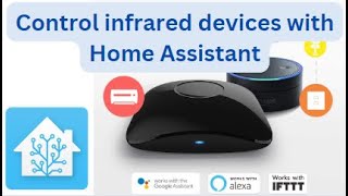 Using the Broadlink RM4 Pro to control IR devices using Home Assistant [upl. by Moise]