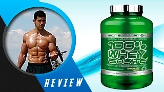 Scitec Nutrition 100 Whey Isolate Review  Somparecom [upl. by Harewood154]