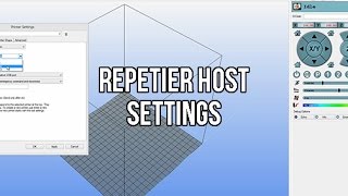 Setting Up Your 3D Printer With Repetier Host  My Settings  ABS amp PLA Temperatures [upl. by Accebber558]